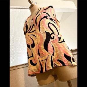 EUC 12 Grace Dane Lewis Silk Blouse